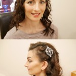 wedding makeup and hair trial